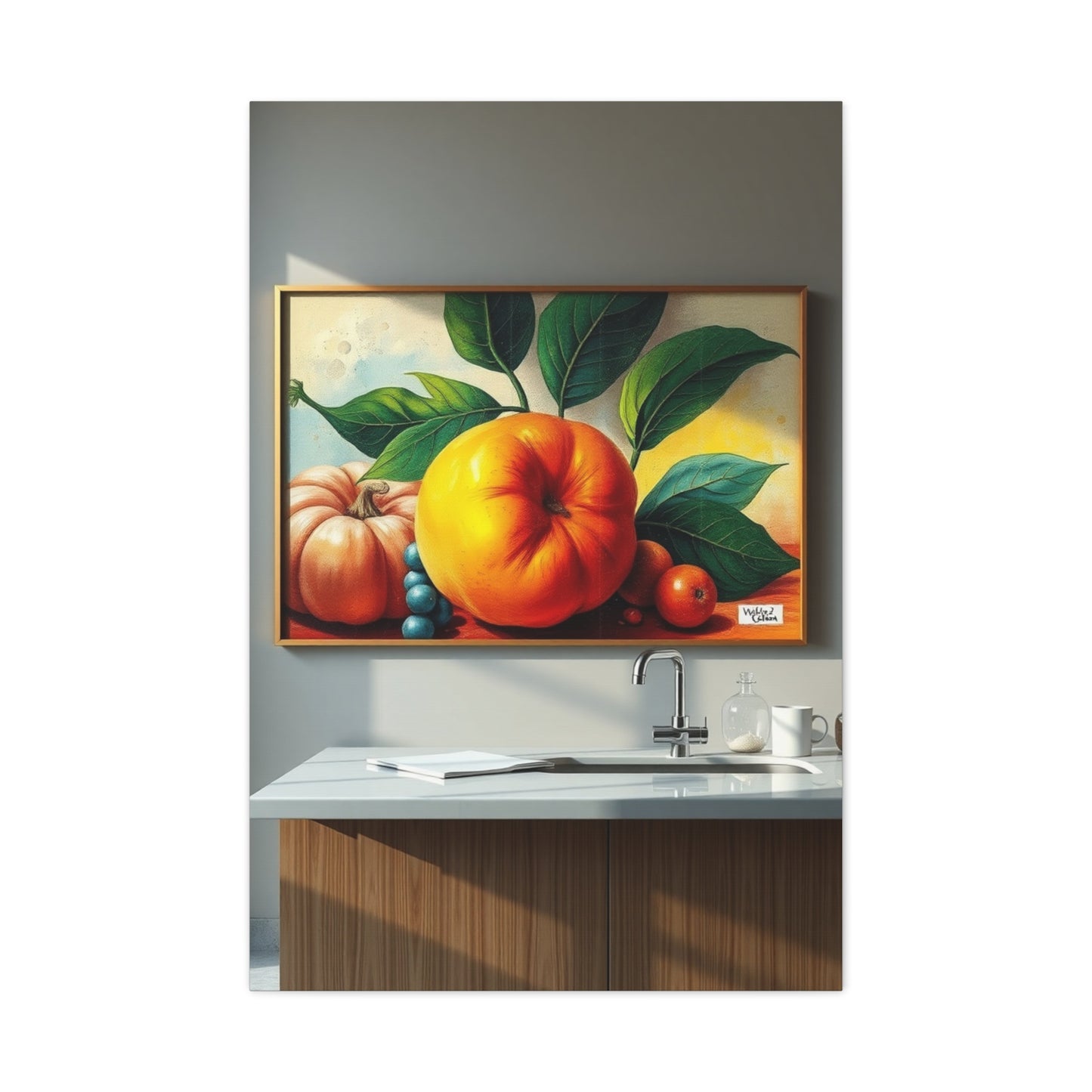 Gourmet Grandeur Canvas wall art & canvas print