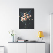 Blush Rose Bouquet in Glass Vase Wall Art & Canvas Prints