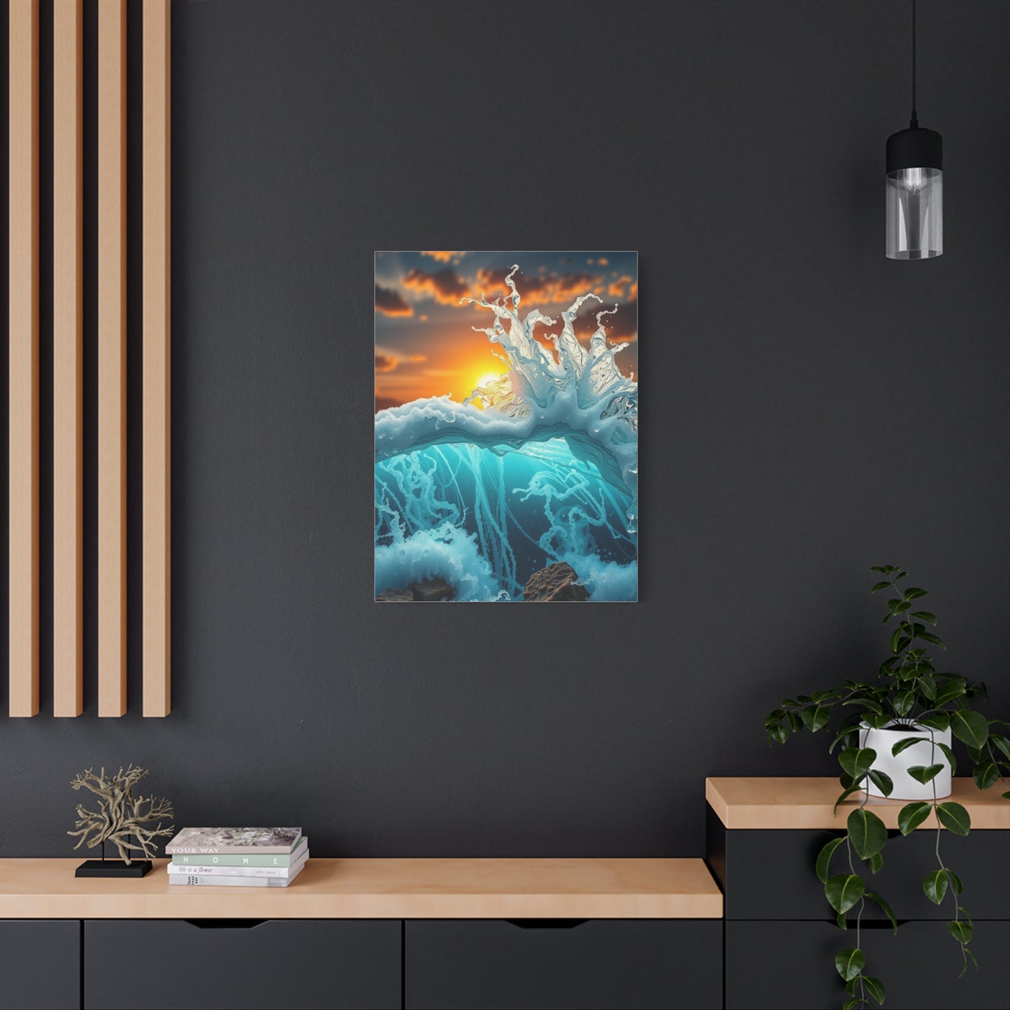 Harbor Reflections Artwork Wall Art & Canvas Print