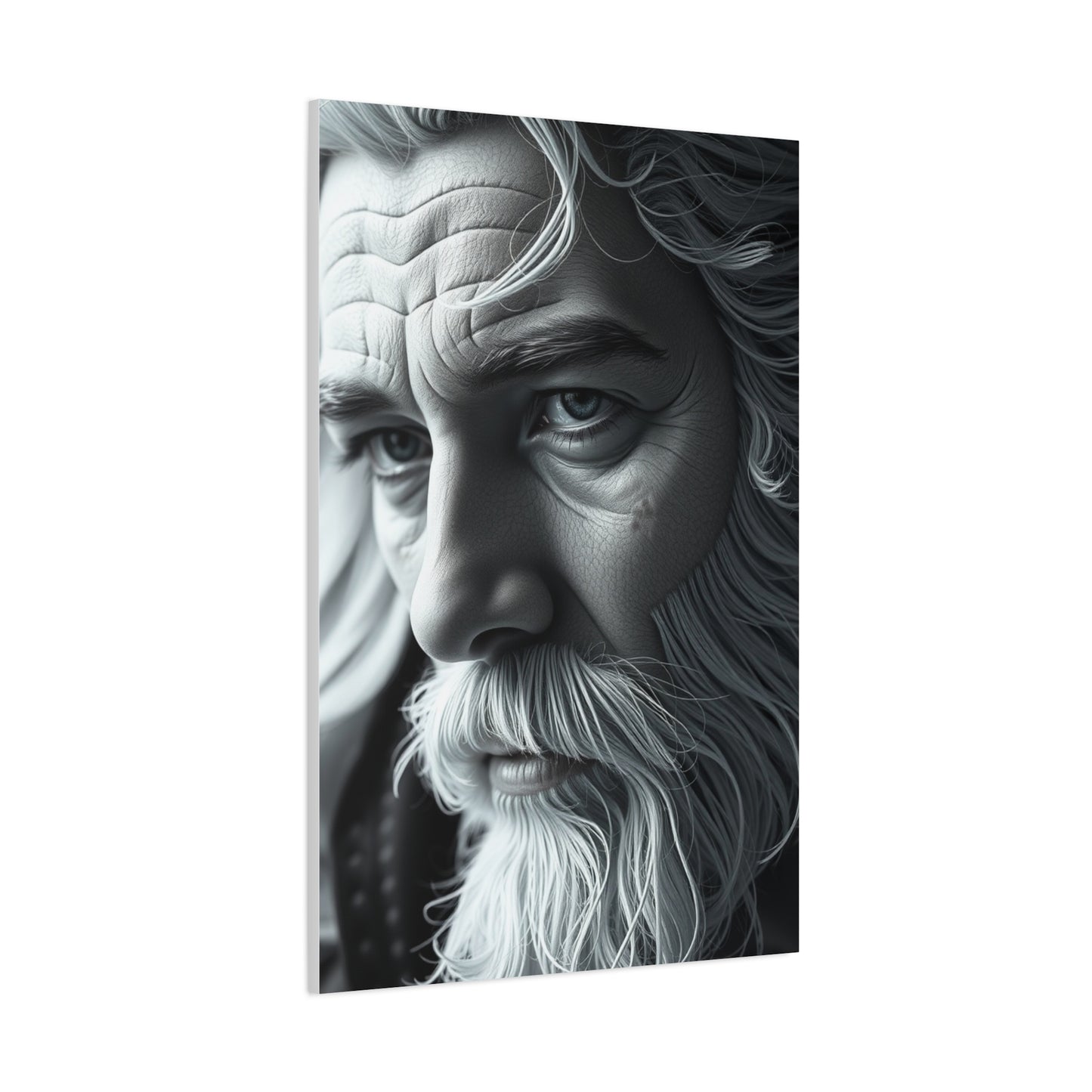 Gray & White Art Supreme Canvas Gallery Wall Art & Canvas Print