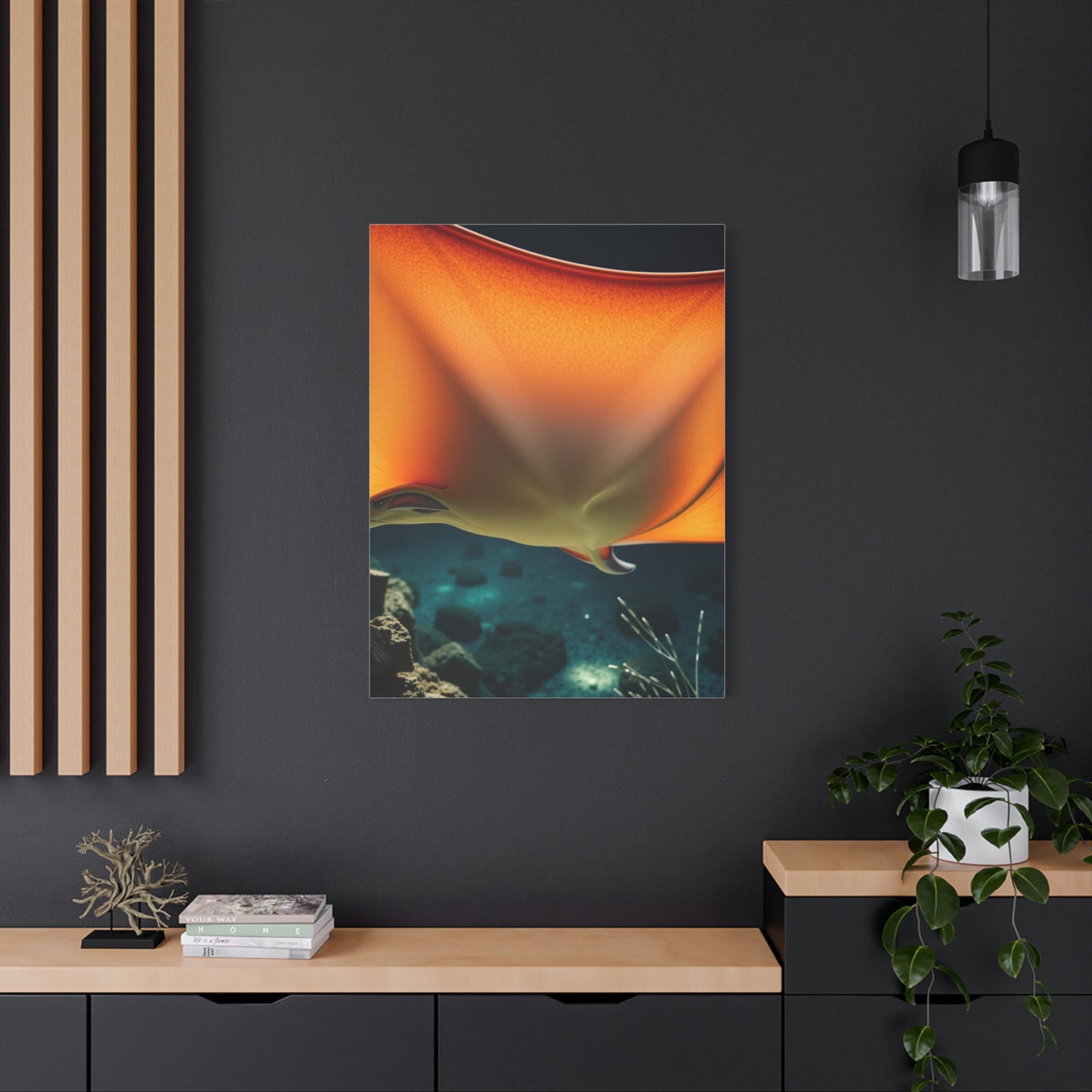 Ray & Stingray Art Supreme Canvas Wall Art & Canvas Print