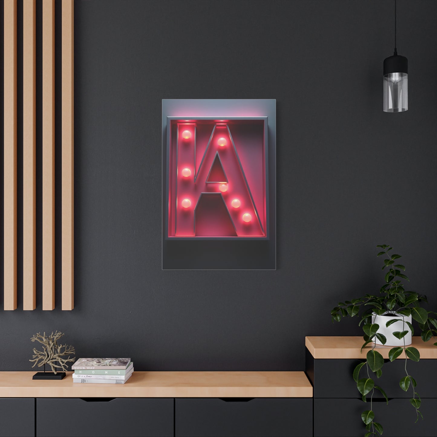 Luxury A Alphabet & Letter Art Collection Wall Art & Canvas Print