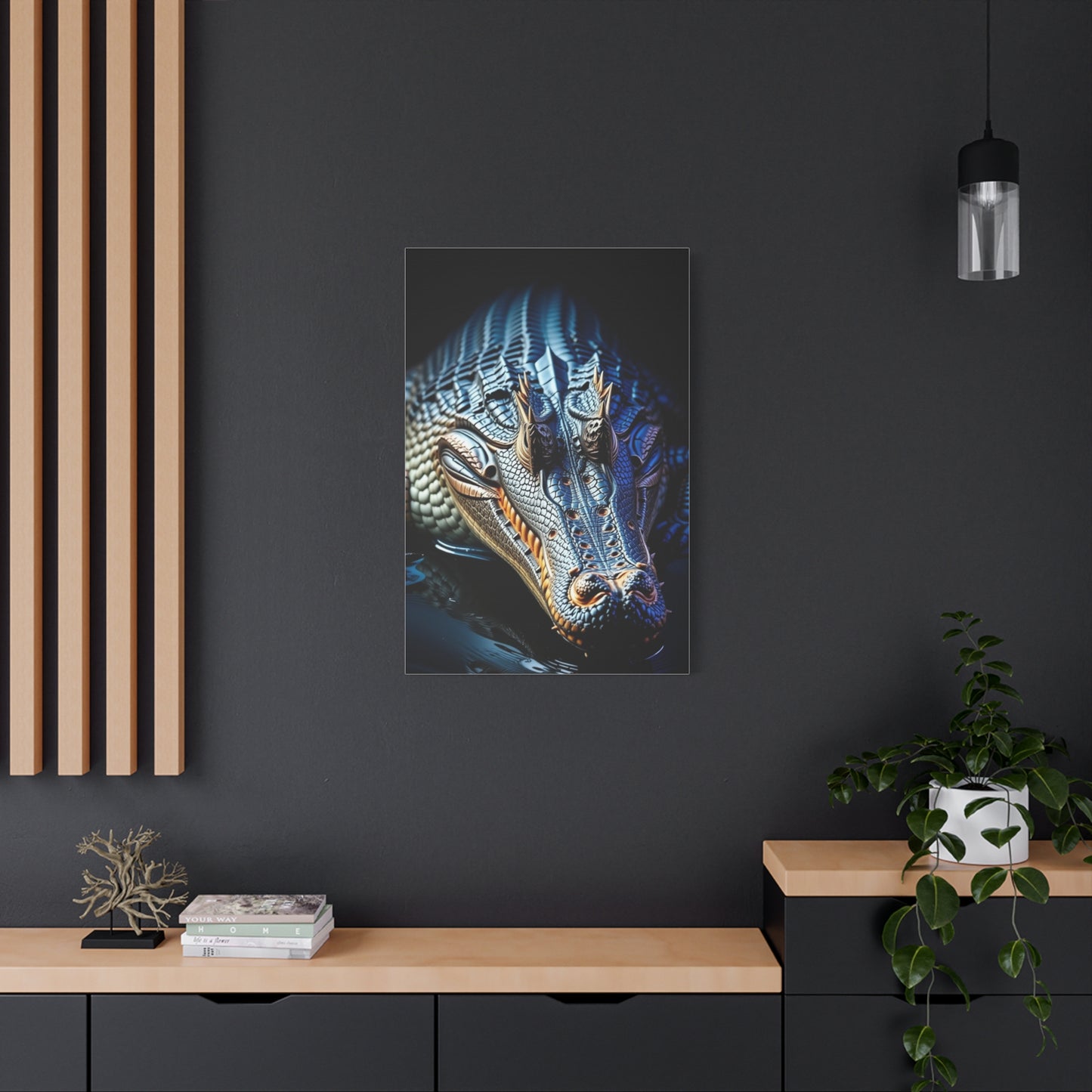 Crocodile & Alligator Art Supreme Canvas Wall Art & Canvas Print