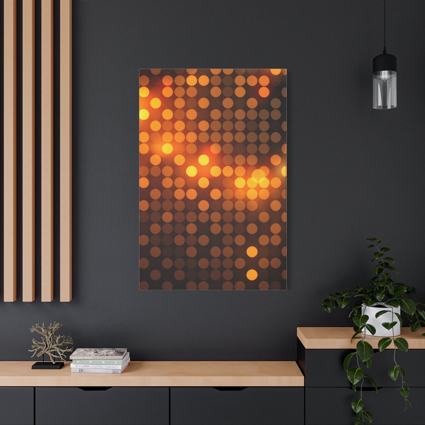Polka Dot Pattern Art Supreme Gallery Wall Art & Canvas Print