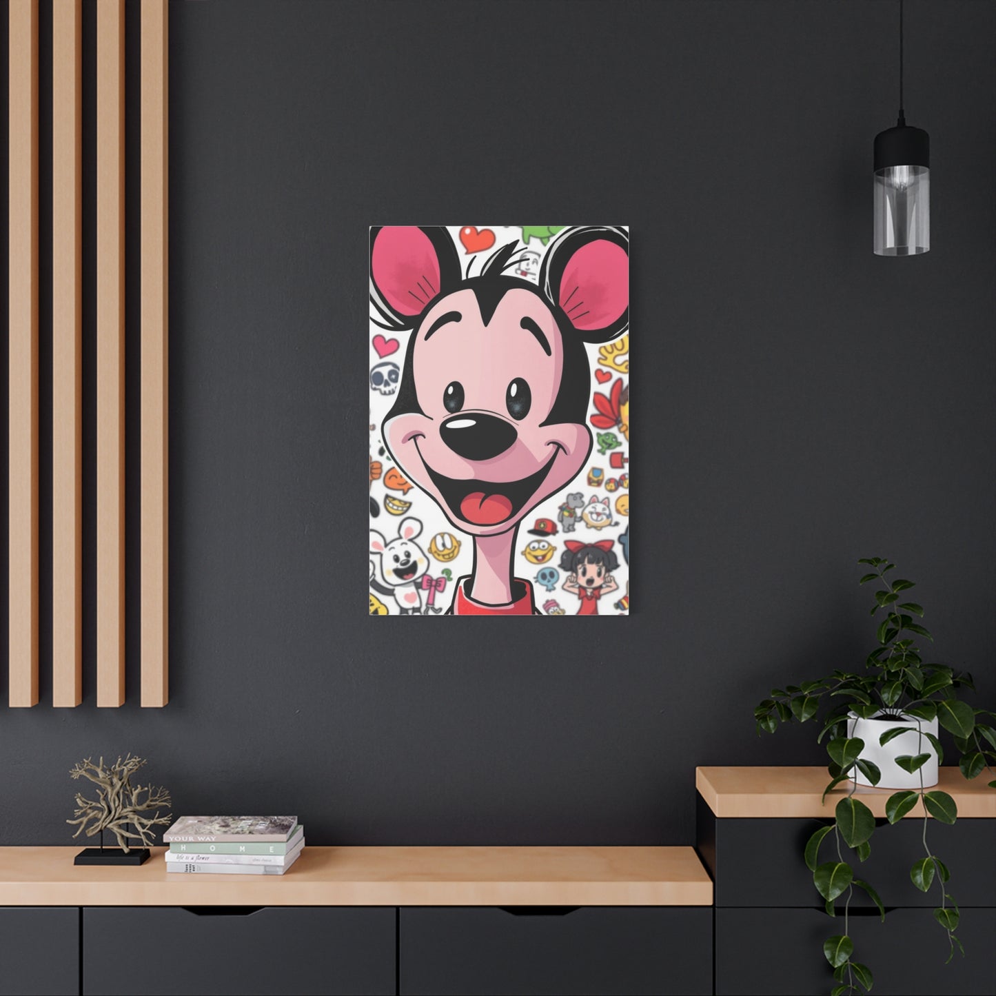 Grand Doodle Symphony Canvas Wall Art & Canvas Print
