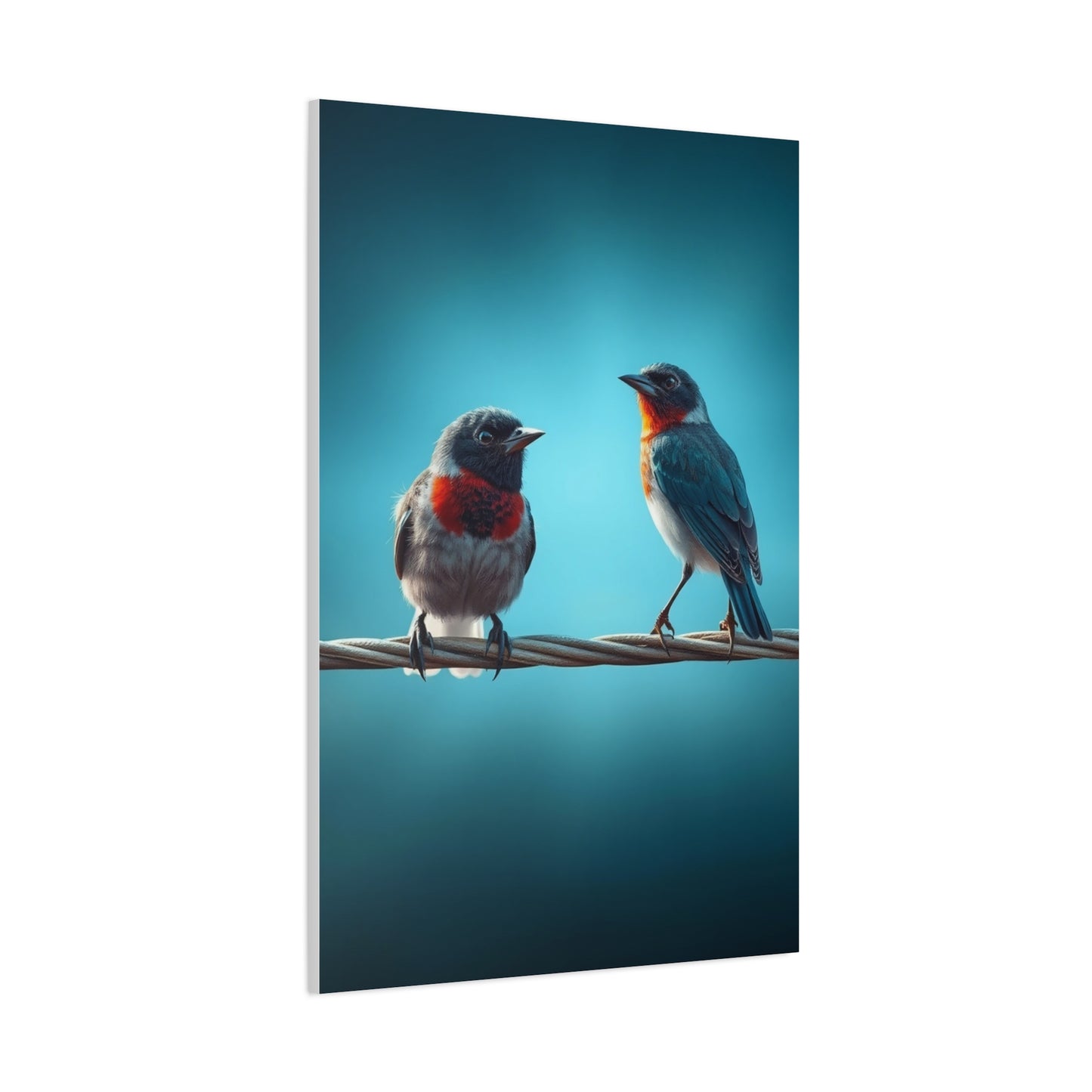 Birds On a Wire Art Supreme Gallery Wall Art & Canvas Print