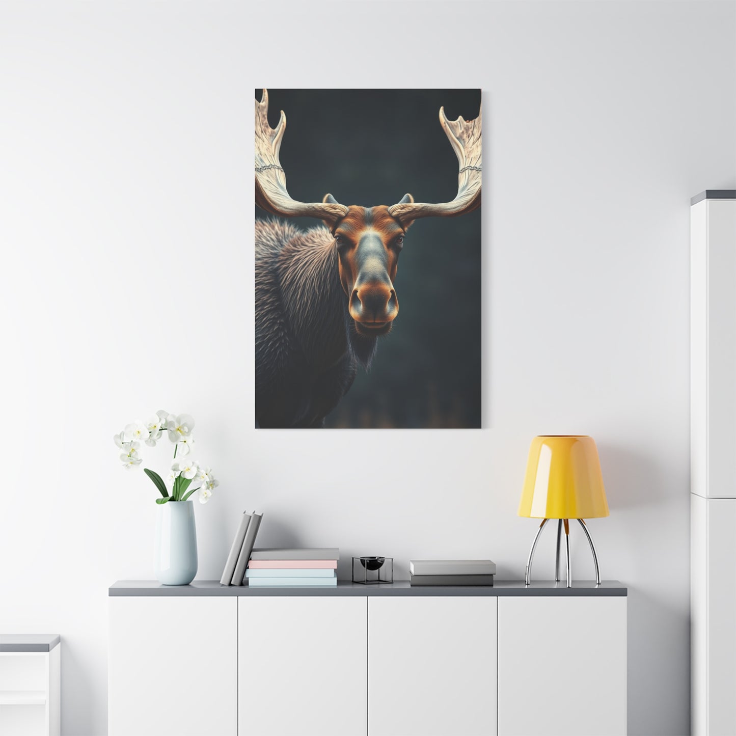 Moose Art Luxury Canvas Wall Art & Canvas Print