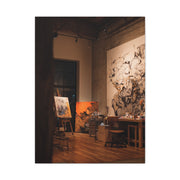 Bold Contemporary Creative Studio Workspace Wall Art & Canvas Print