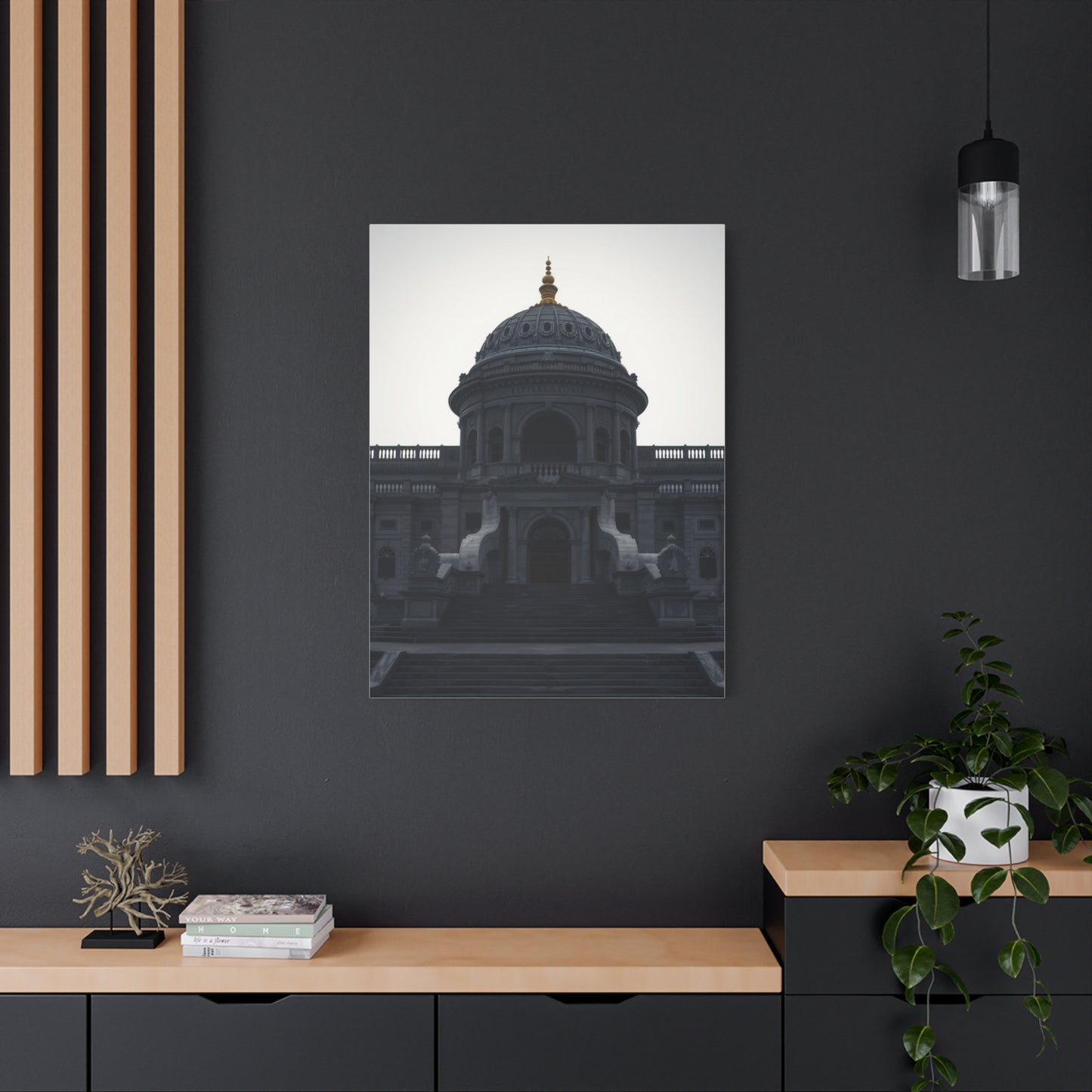 Gray & White Art Canvas Art 5 Wall Art & Canvas Print