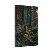 Enchanted Forest Fox Wall Art & Canvas Print