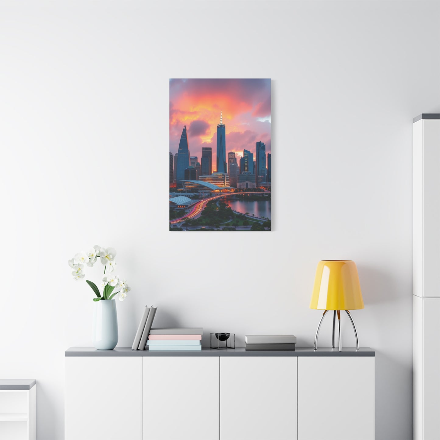 Supreme Houston Skylines Art Collection Wall Art & Canvas Print