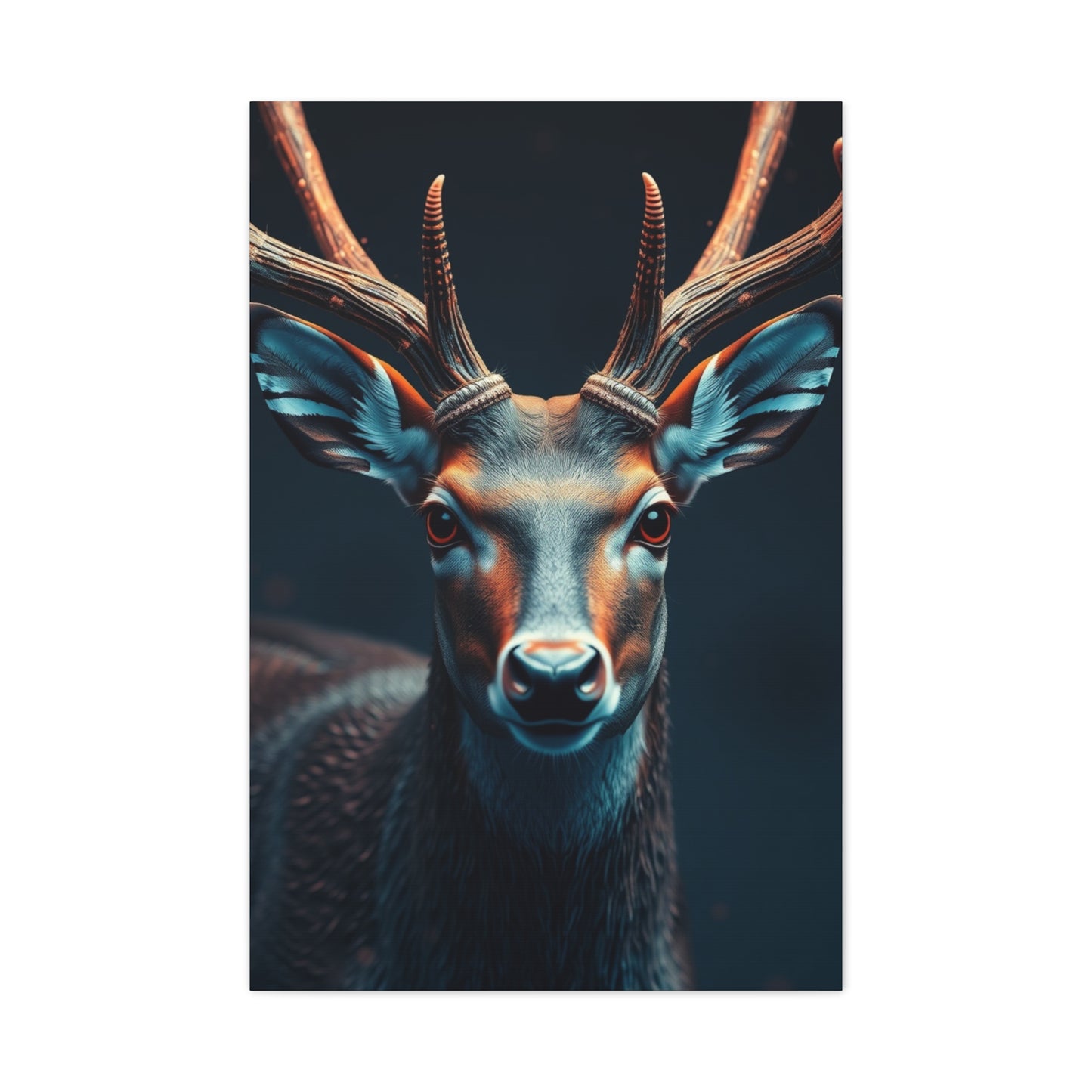 Majestic Antlers Tapestry Wall Art & Canvas Print