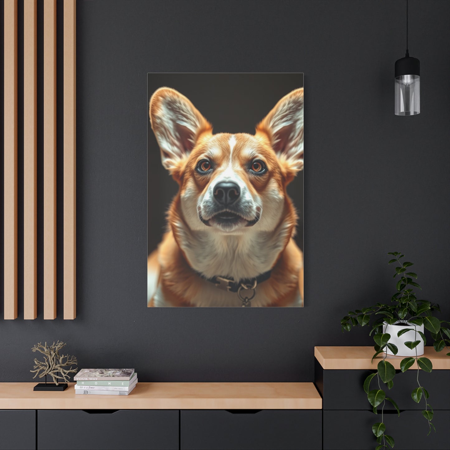 Corgi Dog Art Canvas Art 2 Wall Art & Canvas Print
