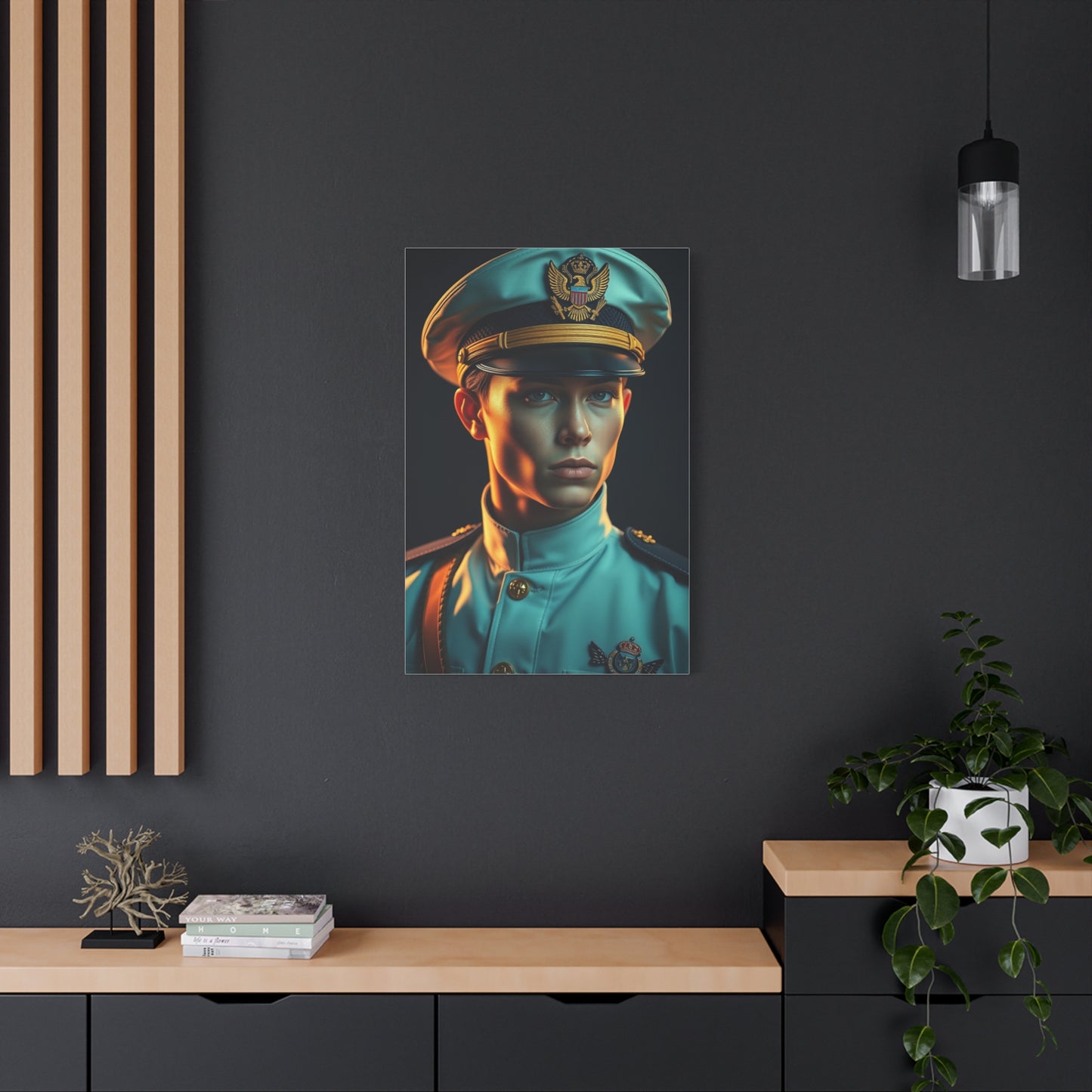 Masterpiece Navy (Military) Art Vision Wall Art & Canvas Print