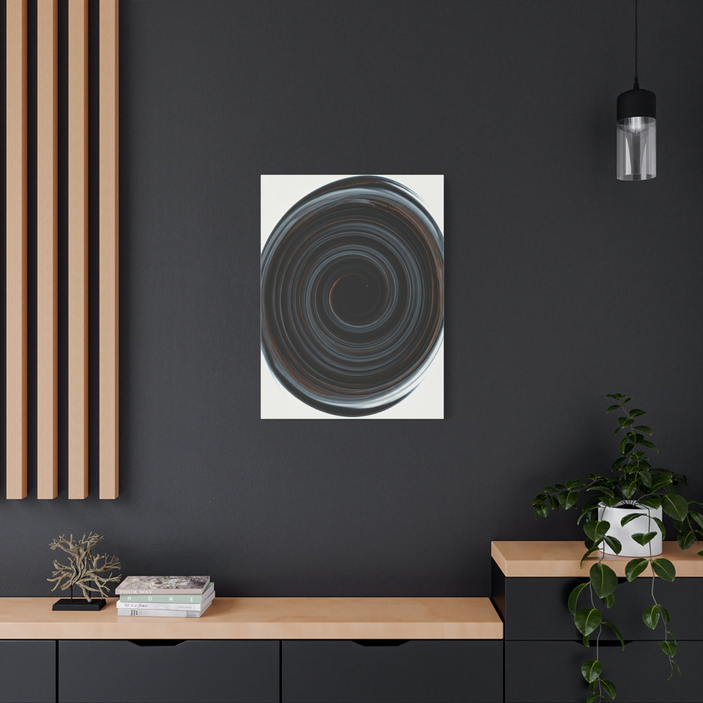 Obsidian Vortex Wall Art & Canvas Prints