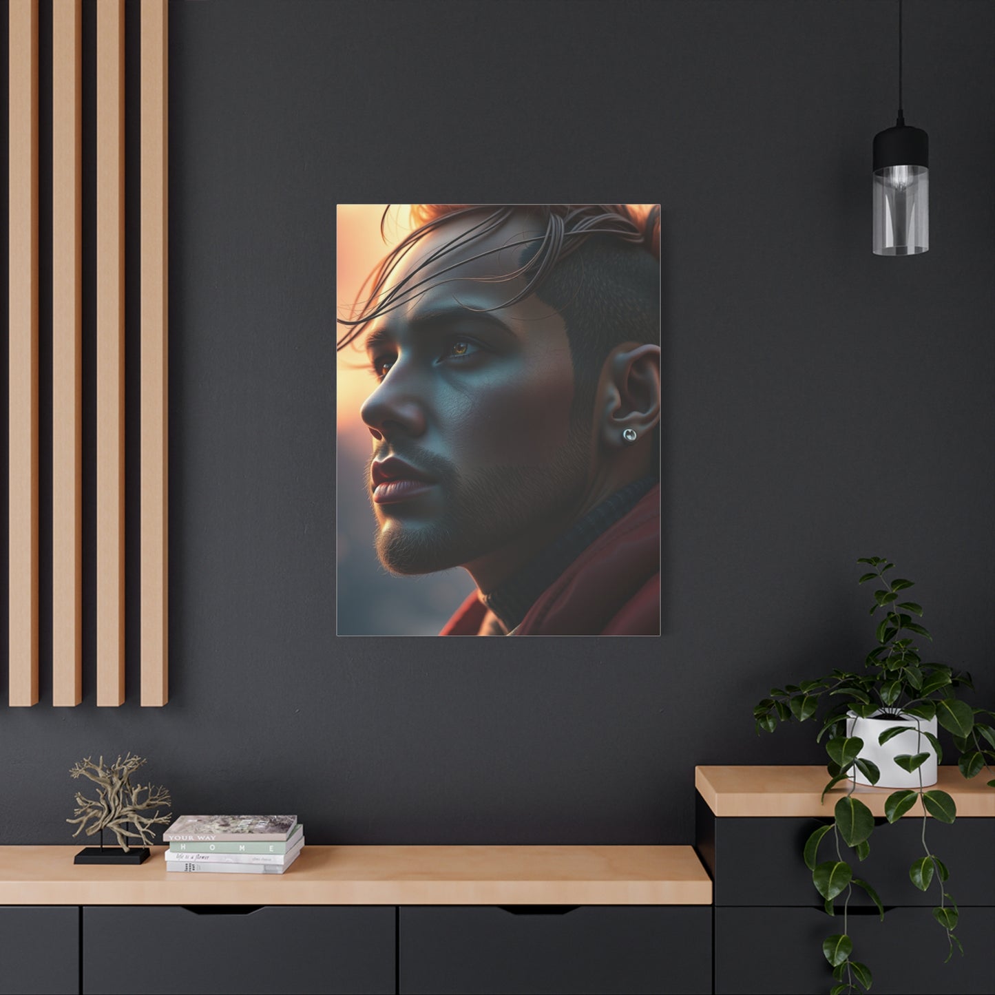 Ethereal Digital Canvas Wall Art & Canvas Print