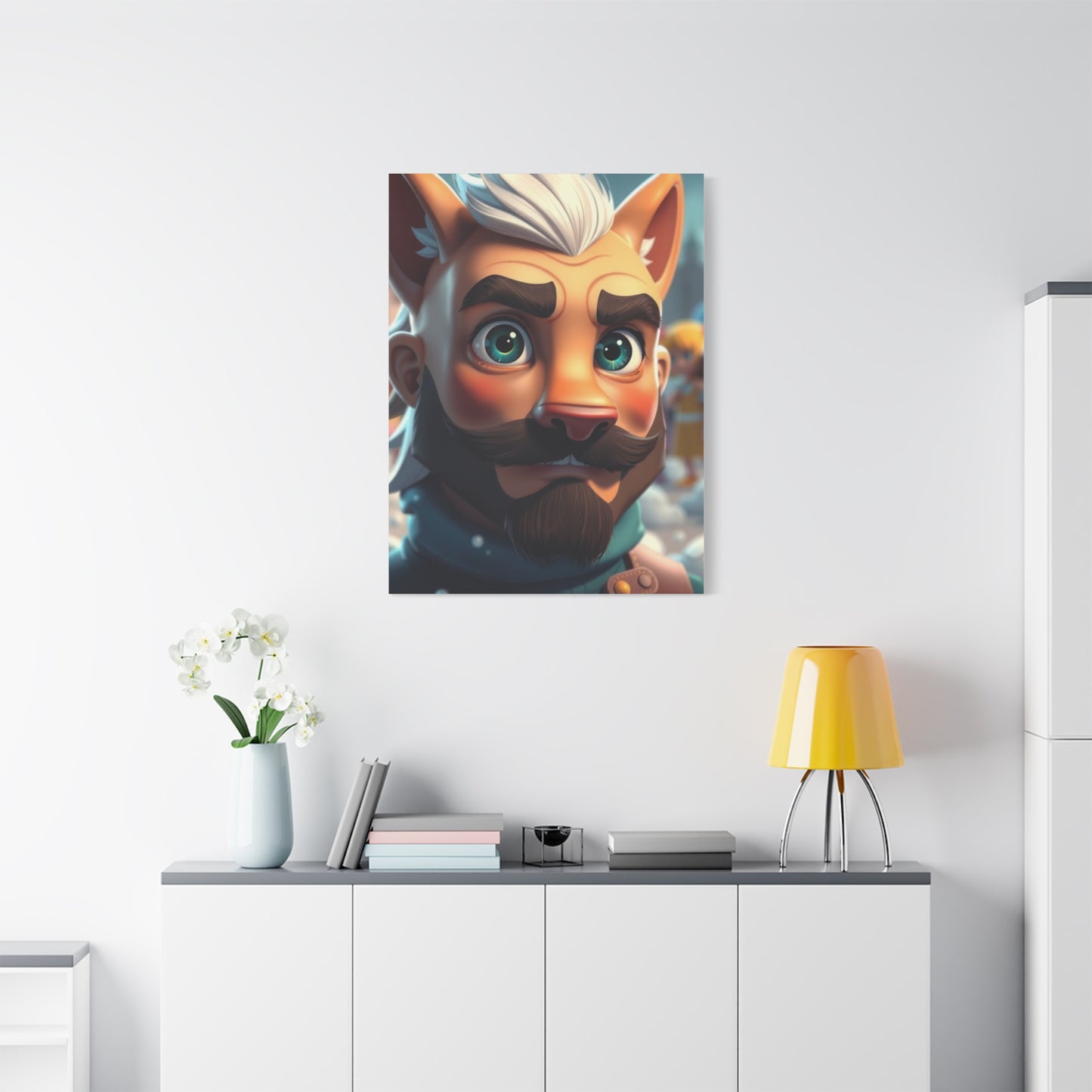 Animated Elegance Canvas Wall Art & Canvas Print