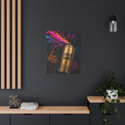Urban Spray Burst Graffiti Street Wall Art & Canvas Print