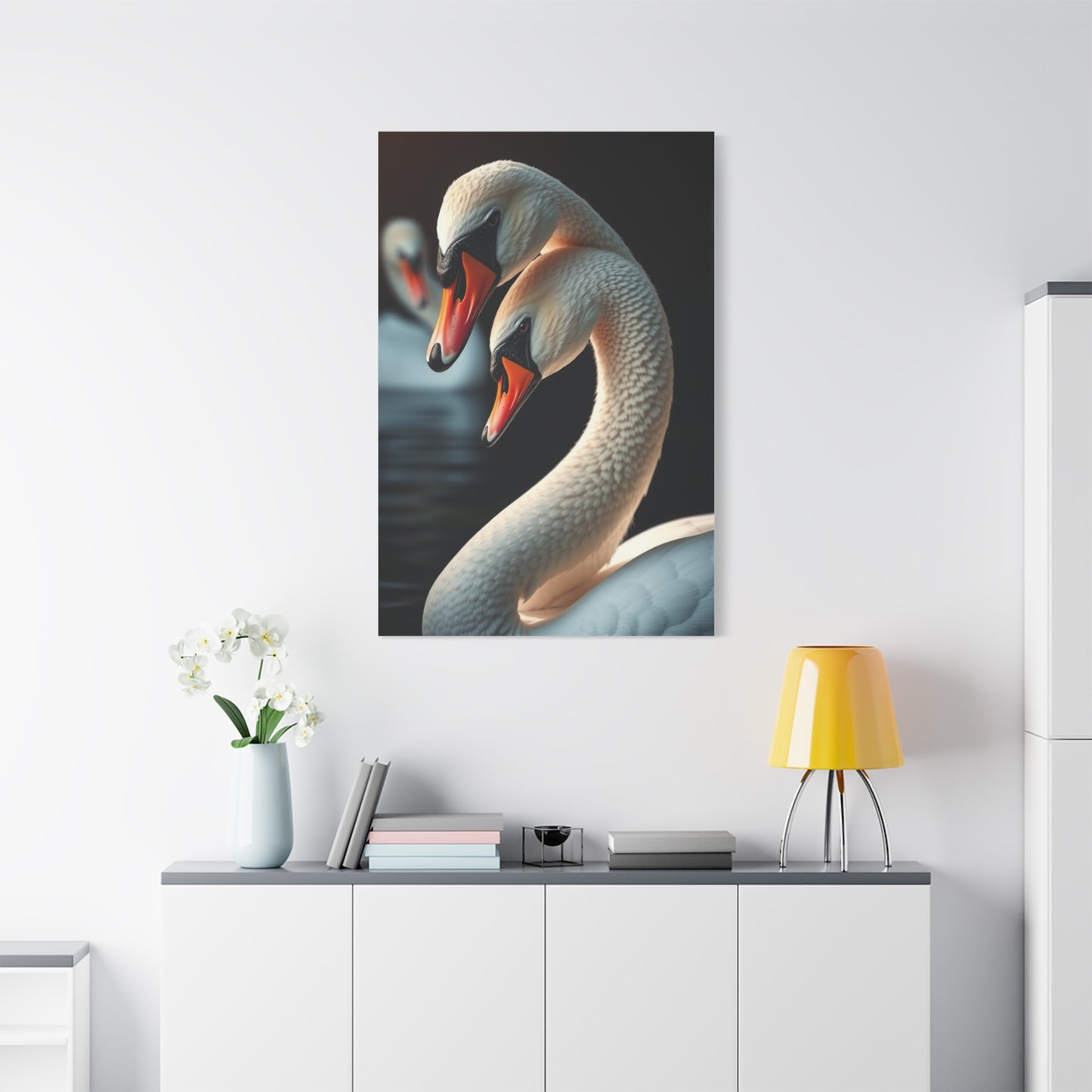 Vision Swan Art Art Wall Art & Canvas Print