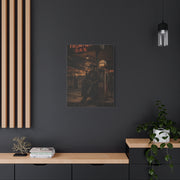 Frontier Gas Station Skeleton Outlaw Wall Art & Canvas Print