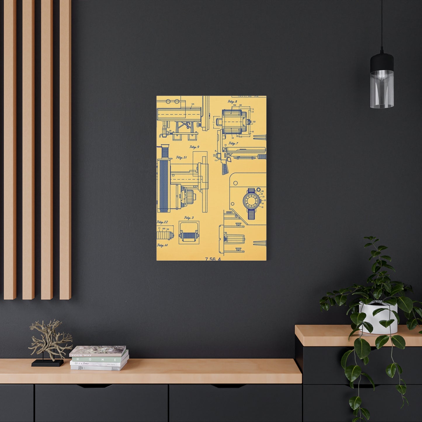 Blueprint & Patent Sketches Art Supreme Gallery Wall Art & Canvas Print
