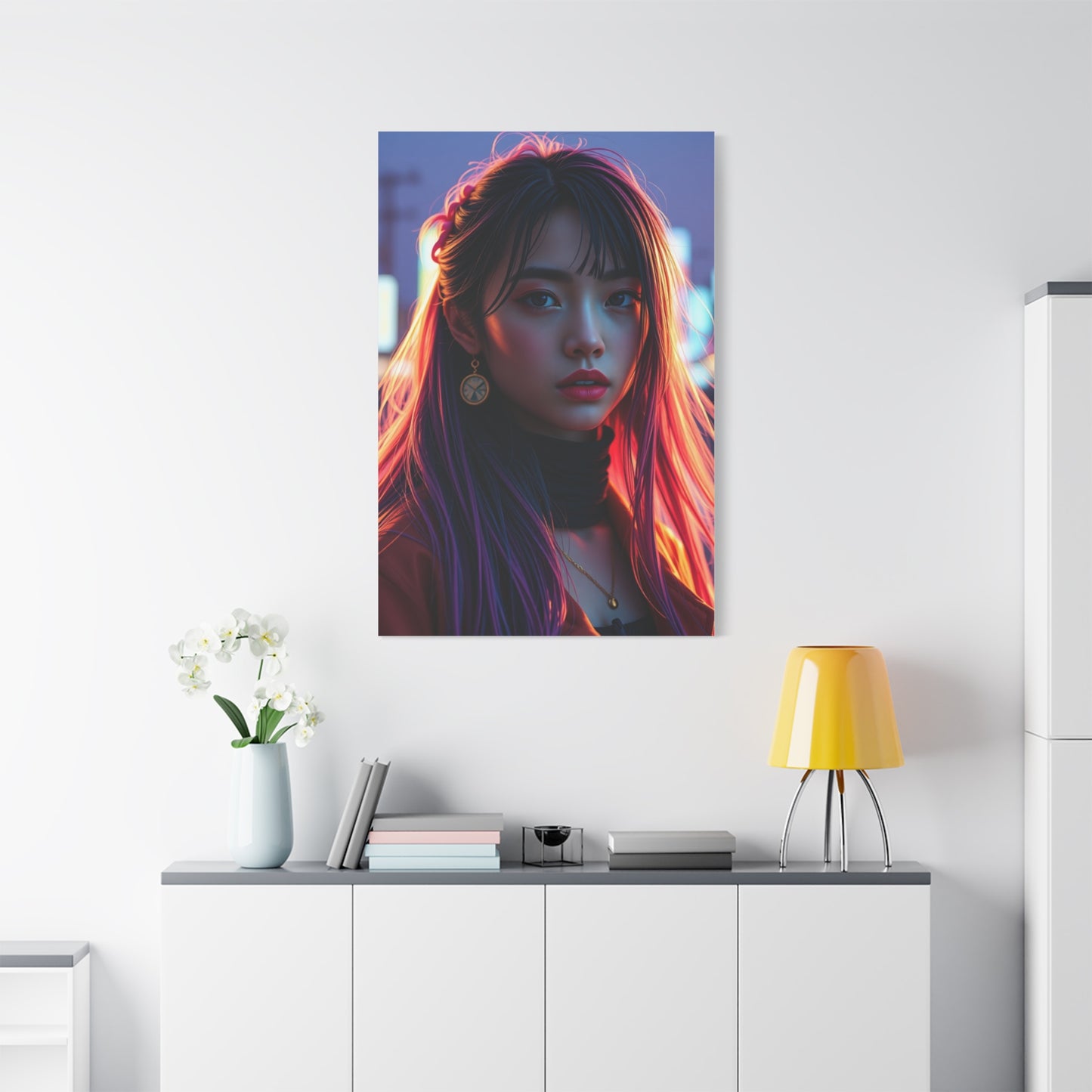 Warakami Vaporwave Art Refined Canvas Wall Art & Canvas Print