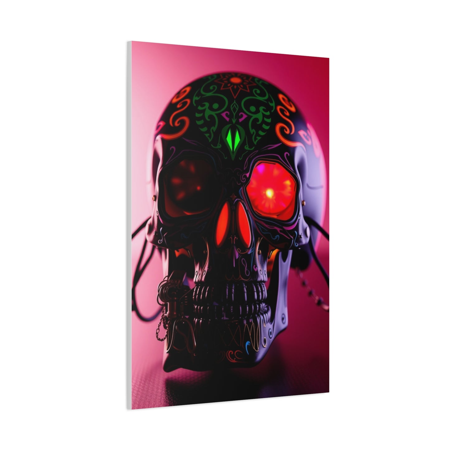 Lux Skully Mirage Wall Art & Canvas Print