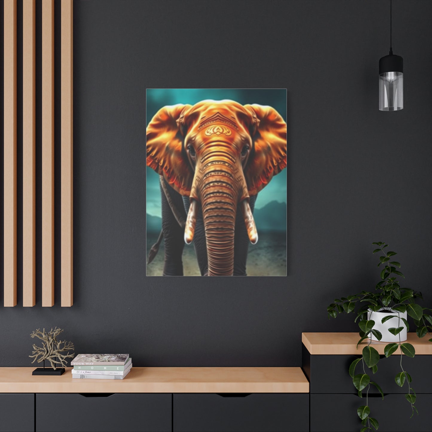 Gilded Trunk Symphony Wall Art & Canvas Print