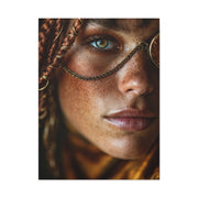 Braided Muse Antique Lens Portrait Wall Art & Canvas Print