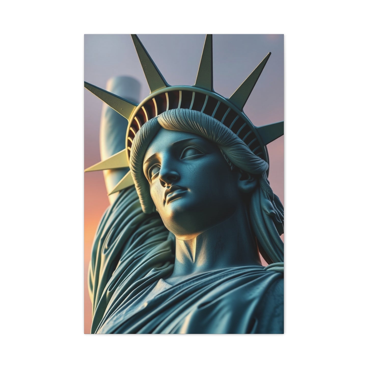 Majestic Freedom Portrait Wall Art & Canvas Print