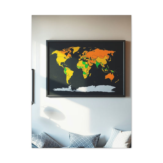 College Room Decor Art Supreme Canvas Wall Art & Canvas Print