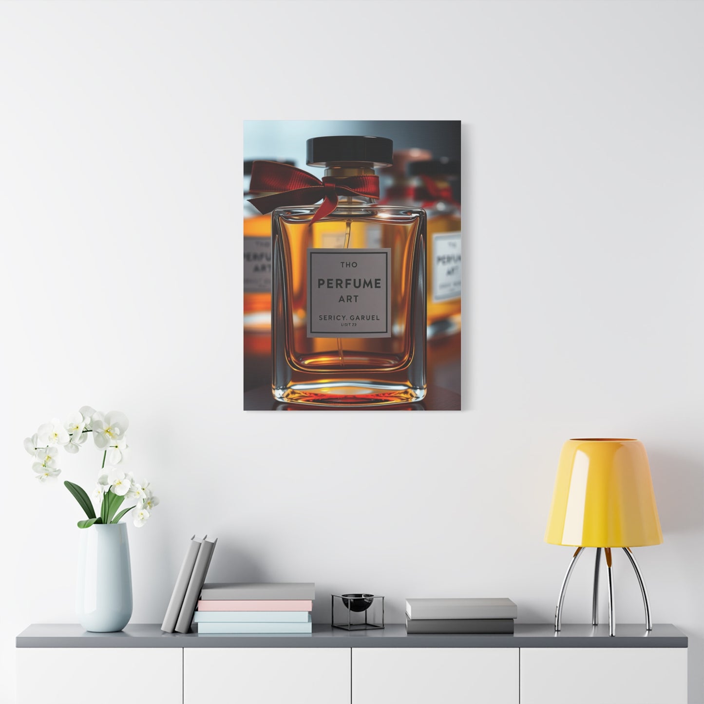 Vision Perfume Bottle Art Art Wall Art & Canvas Print
