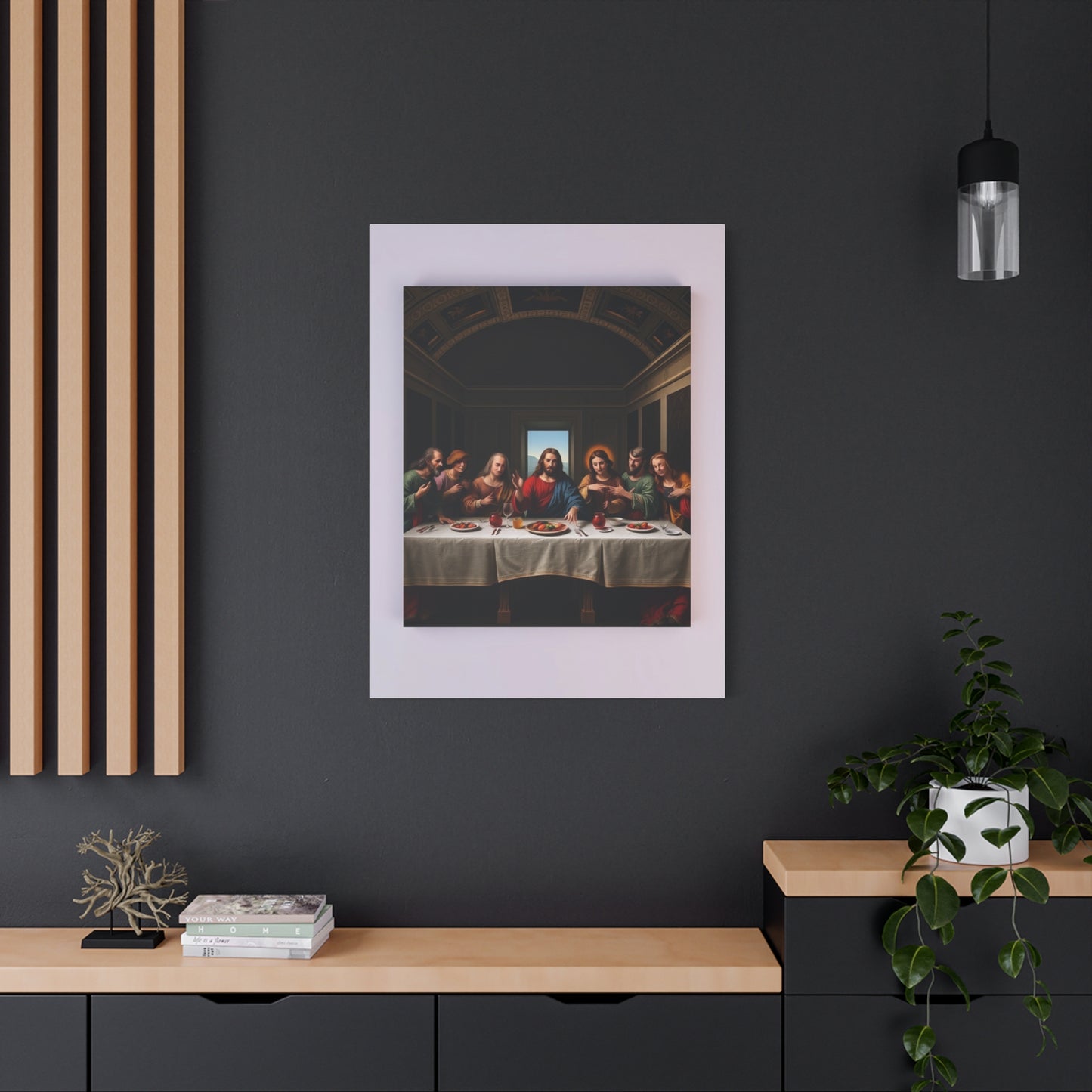 Vision The Last Supper Art Art Wall Art & Canvas Print