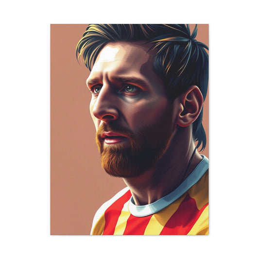 Lionel Messi: Canvas of Brilliance Wall Art & Canvas Print