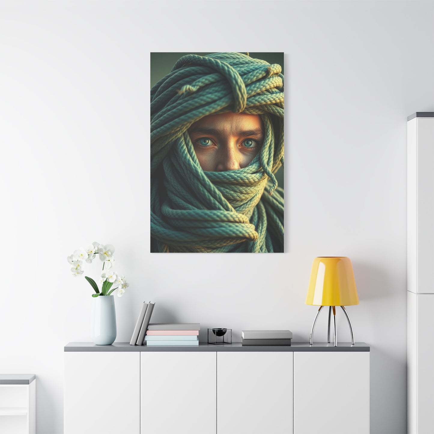 Supreme Sage Green Art Collection Wall Art & Canvas Print