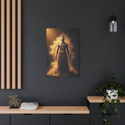 Mist-Born Warrior Presence Wall Art & Canvas Prints