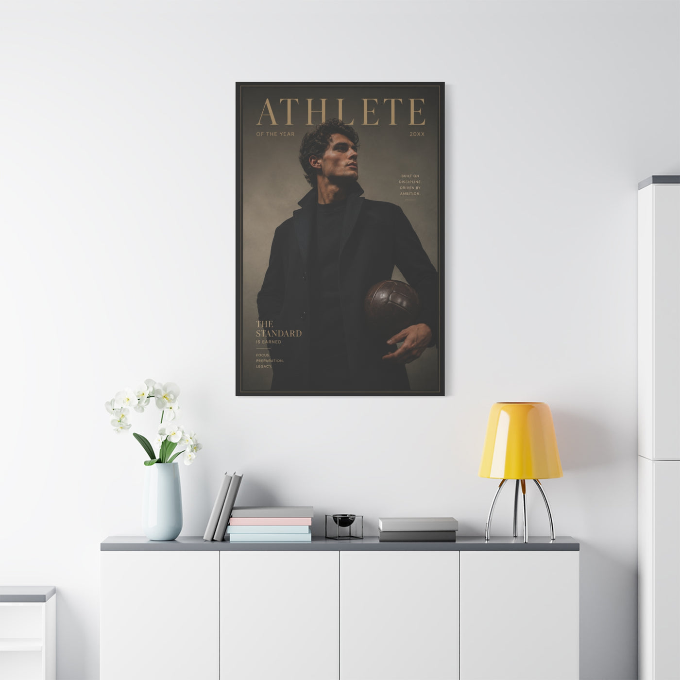 Athlete of the Year Editorial Sports Wall Art & Canvas Print