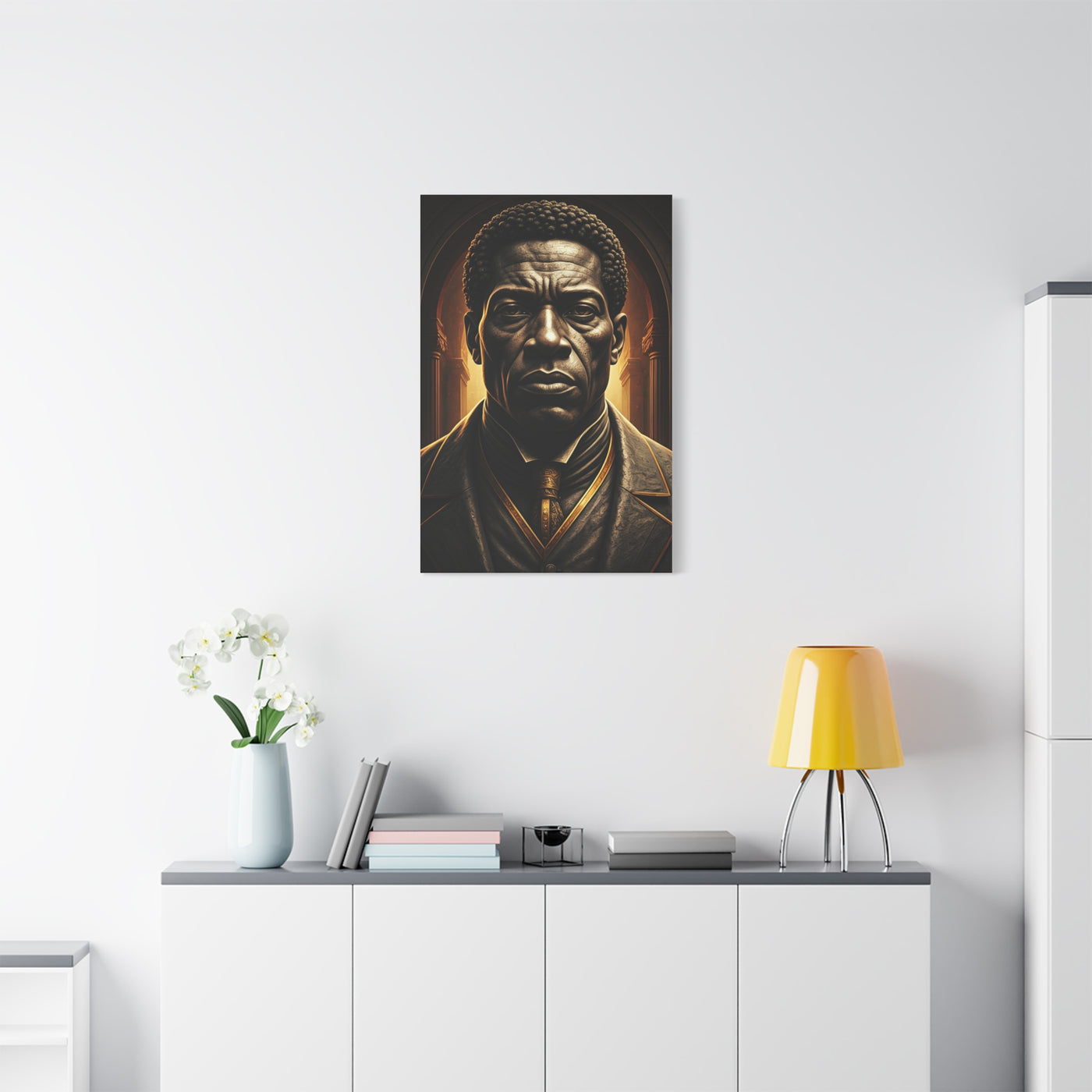 Regal Shadow Portrait Wall Art & Canvas Prints