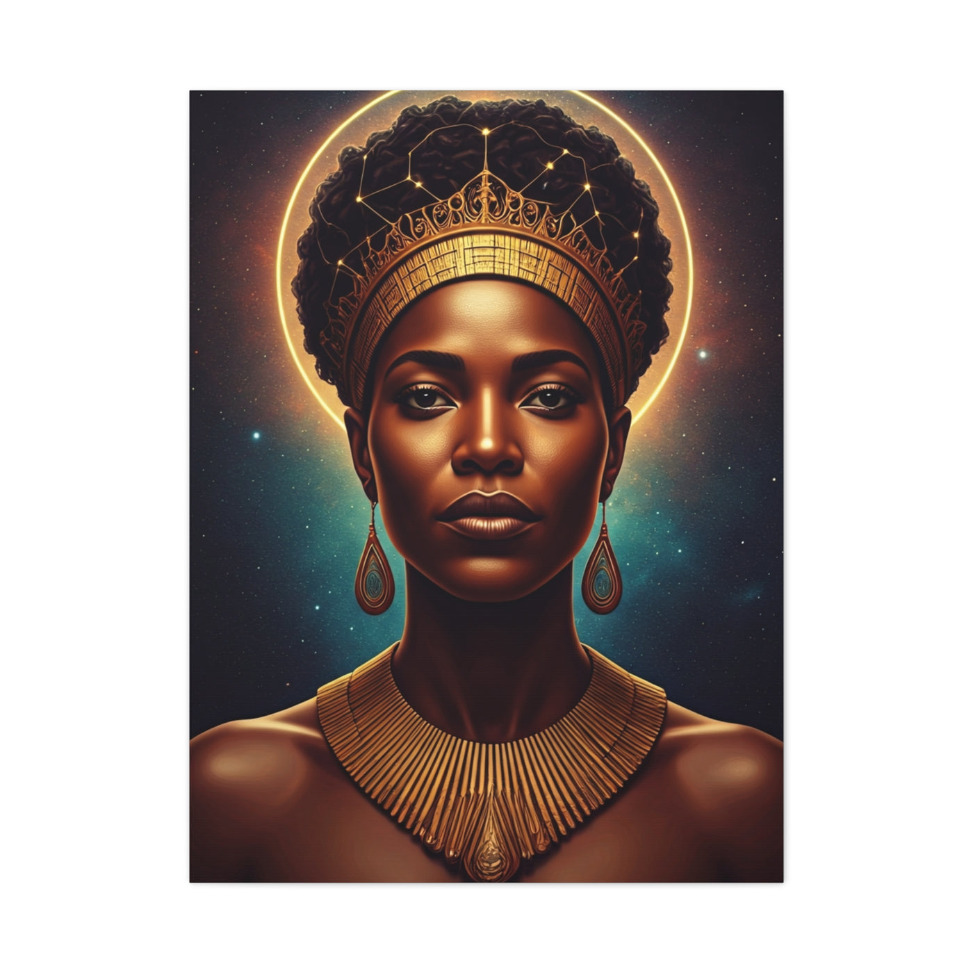 Celestial Queen Radiance Wall Art & Canvas Prints