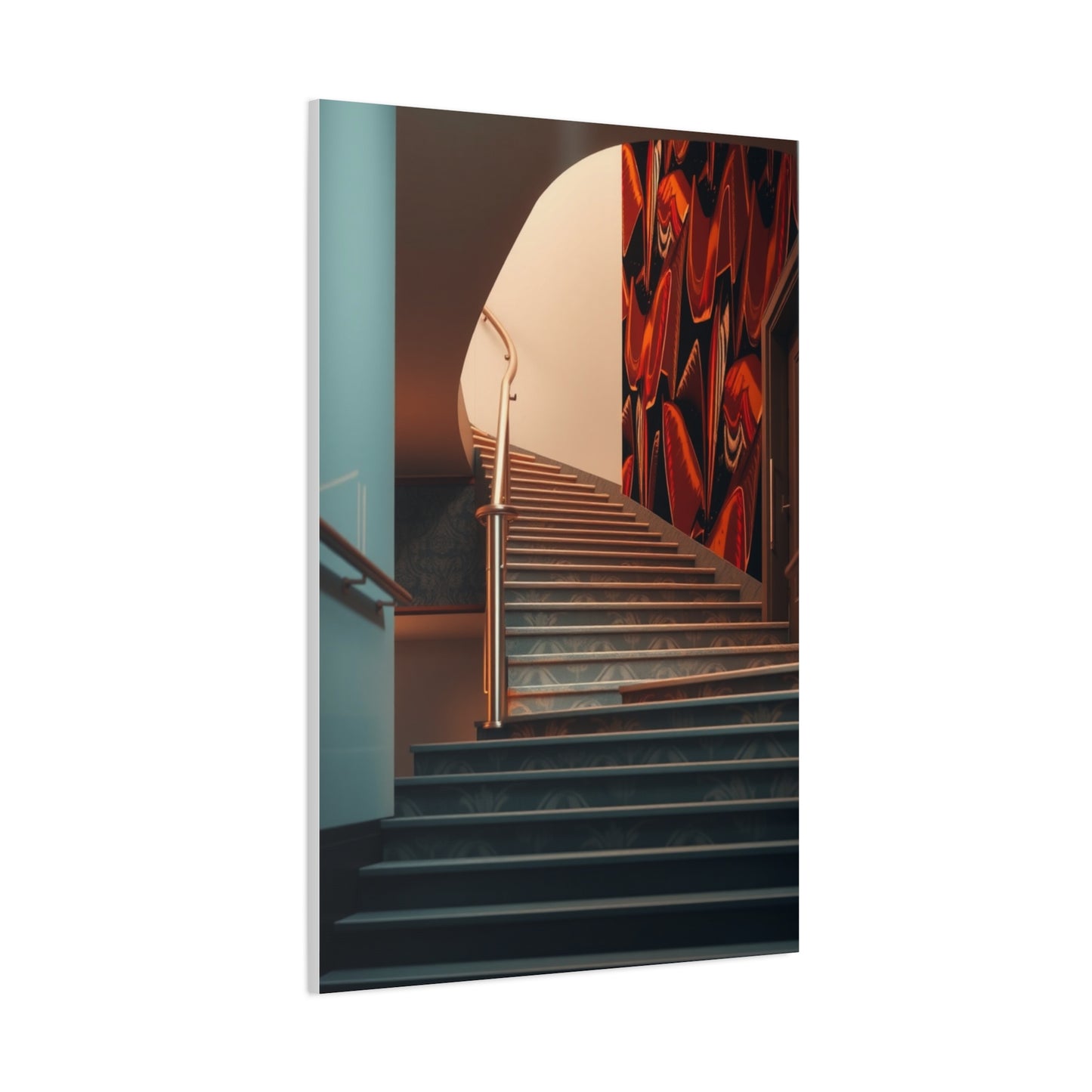 Stair & Staircase Art Canvas Art 5 Wall Art & Canvas Print