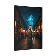 Spirit Procession of the Blue Flame Wall Art & Canvas Prints