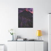 Volcanic Twilight & Wild Lupines Wall Art & Canvas Print