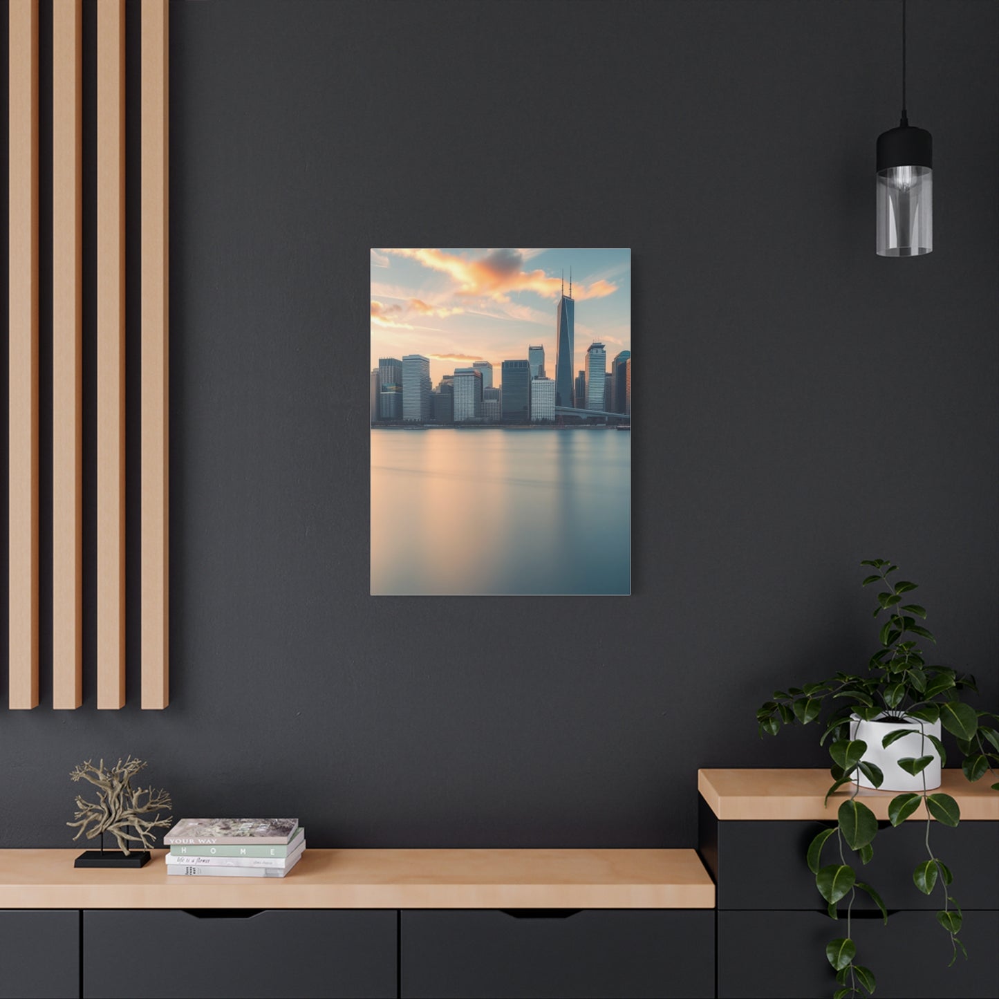 Chicago Skylines Art Canvas Art 9 Wall Art & Canvas Print