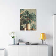 Tropical Green Botanical Still Life Wall Art & Canvas Print