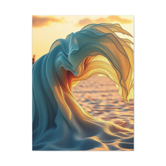 Vibrant Coastal Tapestry Wall Art & Canvas Print