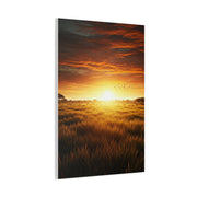 Sunrise Over Wild Grasslands Wall Art & Canvas Prints