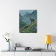Highland Valley Stag Vista Wall Art & Canvas Print