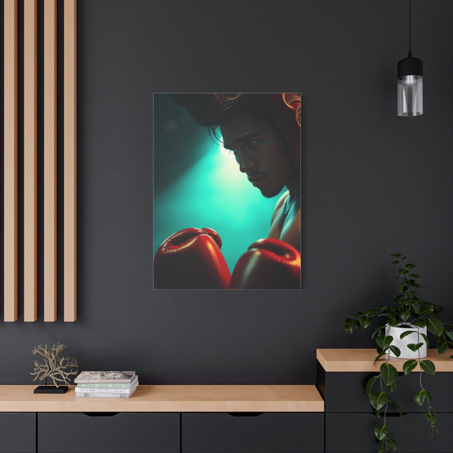 Boxing Art Supreme Gallery Wall Art & Canvas Print