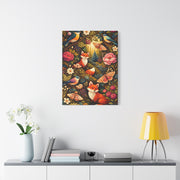 Quirky Maximalist Forest Creatures Wall Art & Canvas Print