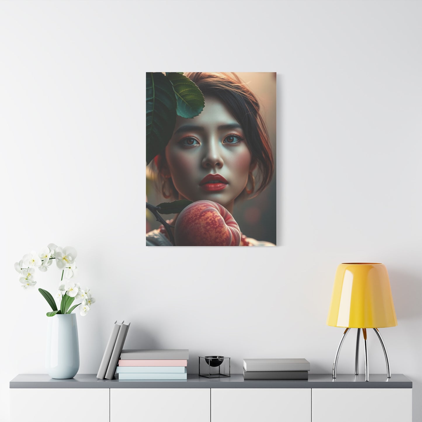 Supreme Peach Art Beautiful Collection Wall Art & Canvas Print